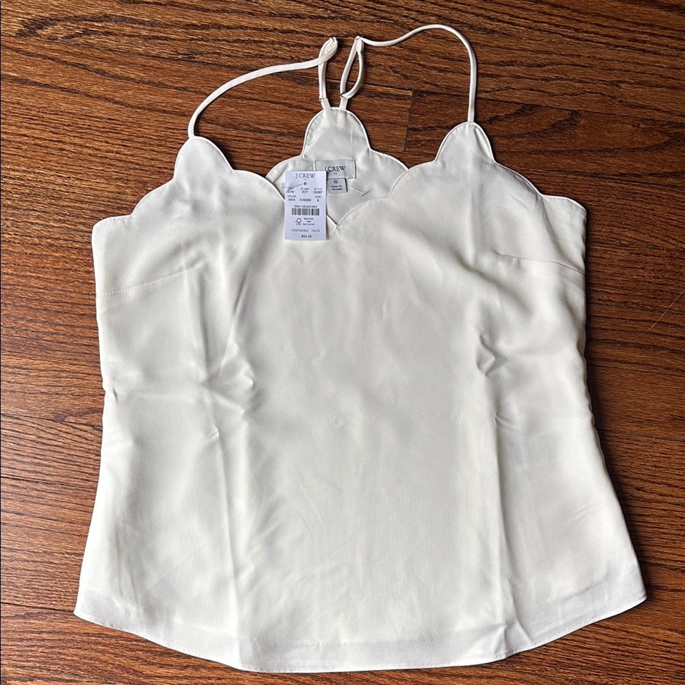 J. Crew Cream Camisole Tank Top
